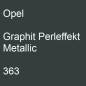 Preview: Opel, Graphit Perleffekt Metallic, 363.